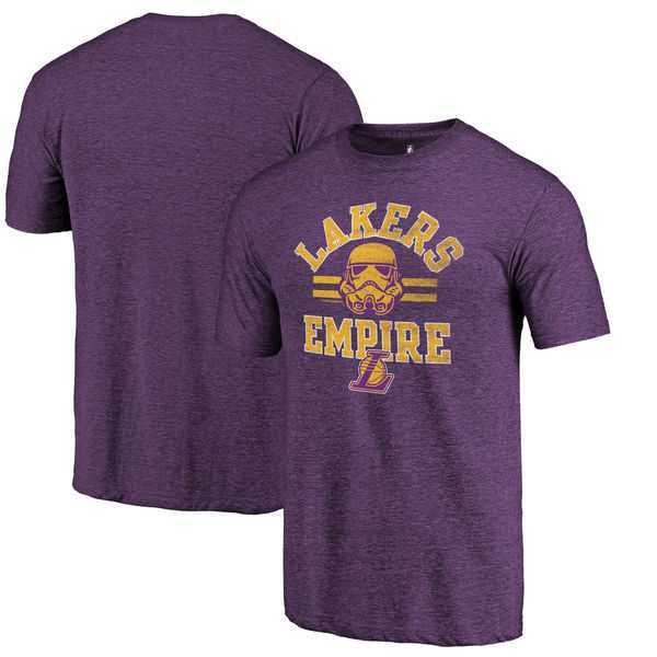 Los Angeles Lakers Fanatics Branded Purple Star Wars Empire Tri Blend T-Shirt,We sell and wholesale Los Angeles Lakers Fanatics Branded Purple Star Wars Empire Tri Blend T-Shirt on line form chian!